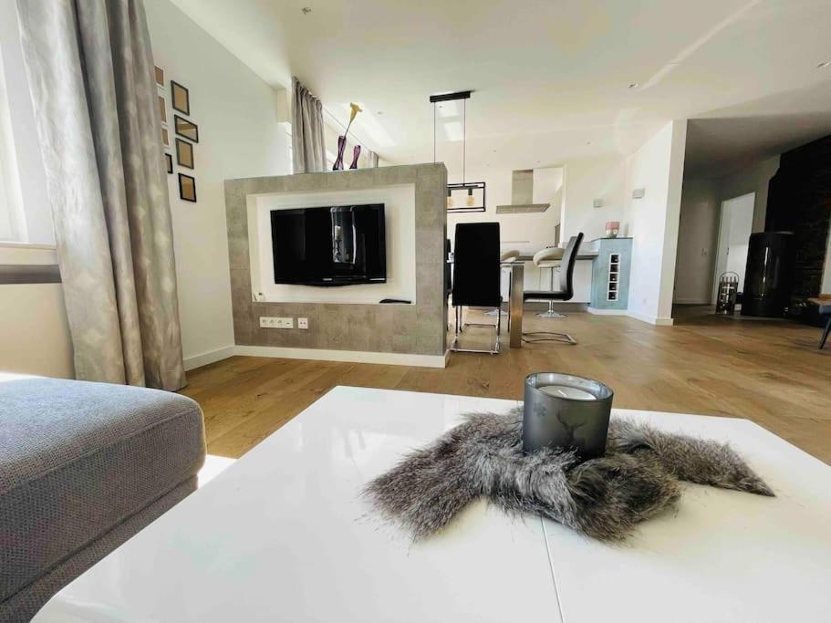 Altstadt Maisonette Wohnung Brilon Bagian luar foto