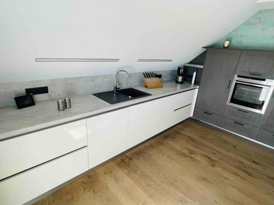 Altstadt Maisonette Wohnung Brilon Bagian luar foto